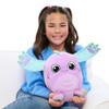 47041 FLIPEEZ LARGE PLUSH, JETT, DRAGON, AGES 3 AND UP - PURPLE New 47041 FLIPEEZ LARGE PLUSH, JETT, DRAGON, AGES 3 AND UP - PURPLE New