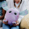 47041 FLIPEEZ LARGE PLUSH, JETT, DRAGON, AGES 3 AND UP - PURPLE New 47041 FLIPEEZ LARGE PLUSH, JETT, DRAGON, AGES 3 AND UP - PURPLE New