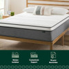 Zinus 10" Inch True Support Hybrid Mattress [New Version] Queen Fiberglass Free New