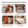 BAGSMART WALKER 14L KIDS BACKPACK W/ DETACHABLE PENCIL CASE - ORANGE/WHITE New BAGSMART WALKER 14L KIDS BACKPACK W/ DETACHABLE PENCIL CASE - ORANGE/WHITE New