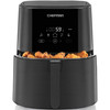 CHEFMAN TURBOFRY TOUCH AIR FRYER OIL-FREE DIGITAL CONTROLS 5 QUART - BLACK