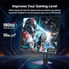 KTC 27" QHD GAMING MONITOR 180HZ 1MS GTG FAST IPS 2K COMPUTER GAMER - BLACK KTC 27" QHD GAMING MONITOR 180HZ 1MS GTG FAST IPS 2K COMPUTER GAMER - BLACK