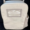 FUTON BAG INSULATED LUNCH BAG STYLE - STONE/LIGHT GRAY New FUTON BAG INSULATED LUNCH BAG STYLE - STONE/LIGHT GRAY New