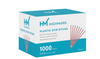 HIGHMARK® PLASTIC STIR STICKS, 5-1/2", RED/WHITE, CASE OF 10,000 New HIGHMARK® PLASTIC STIR STICKS, 5-1/2", RED/WHITE, CASE OF 10,000 New