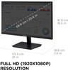 VIEWSONIC 24 INCH IPS FULL HD 1080P MONITOR WITH ADAPTIVE SYNC, 75HZ - BLACK