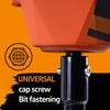 SUPERHANDY ELECTRIC EARTH AUGER AND DRILL BIT, 6" X 30" DRILL BIT, 3/4" SHAFT SUPERHANDY ELECTRIC EARTH AUGER AND DRILL BIT, 6" X 30" DRILL BIT, 3/4" SHAFT