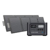 GENEVERSE 1210Wh Solar Generator Bundle: (60-GVUS-SG2M2) - BLACK