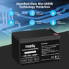 MIADY 12V 7AH RECHARGEABLE SEALED LEAD ACID BATTERY 2 PACK SLA12V7A - Black MIADY 12V 7AH RECHARGEABLE SEALED LEAD ACID BATTERY 2 PACK SLA12V7A - Black