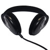 MAXELL CORD ADJUSTABLE HEADBAND WIRED HEADPHONES WITH MICROPHONE HP100WM - BLACK