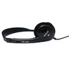 MAXELL CORD ADJUSTABLE HEADBAND WIRED HEADPHONES WITH MICROPHONE HP100WM - BLACK