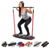 LIFEPRO PORTABLE HOME GYM WITH PUSH TRAINING BOARD WORKOUT KIT - BLACK New