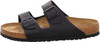 BIRKENSTOCK ARIZONA SOFT FOOTBED BIRKO-FLOR BLACK - SIZE: MEN 9 WOMEN 11 - BLACK New