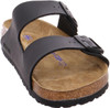 BIRKENSTOCK ARIZONA SOFT FOOTBED BIRKO-FLOR BLACK - SIZE: MEN 9 WOMEN 11 - BLACK New