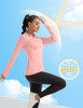 FKEEP WOMEN'S POLO SHIRTS LONG SLEEVE UPF 50+ SUN PROTECTION TENNIS GOLF - PINK New FKEEP WOMEN'S POLO SHIRTS LONG SLEEVE UPF 50+ SUN PROTECTION TENNIS GOLF - PINK New