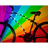 BRIGHTZ COSMIC LED BIKE LIGHT COLOR MORPHING: ABS MATERIAL - MULTICOLORS