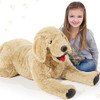 Dog Plush Stuffed Animals Plush47.2 Inch Soft Cuddly Golden Retriever Stuffed Dog Plush Stuffed Animals Plush47.2 Inch Soft Cuddly Golden Retriever Stuffed