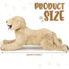 Dog Plush Stuffed Animals Plush47.2 Inch Soft Cuddly Golden Retriever Stuffed Dog Plush Stuffed Animals Plush47.2 Inch Soft Cuddly Golden Retriever Stuffed