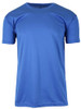 Galaxy by Harvic Men's Moisture-Wicking Wrinkle Free Tee - Size: XL - Blue New