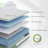 Novilla 12" Medium Firm Hybrid Mattress Pressure Relief, Memory Foam Green New