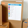 AVERY MOVING LABELS 40219 (218 TOTAL) - MULTICOLOR New