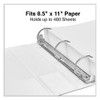 UNIVERSAL VINYL VIEW BINDER 2" CAPACITY UNV20746 - WHITE UNIVERSAL VINYL VIEW BINDER 2" CAPACITY UNV20746 - WHITE
