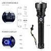 OMALIGHT Rechargeable LED Tactical Flashlight with Zoomable, 10 Modes - Black OMALIGHT Rechargeable LED Tactical Flashlight with Zoomable, 10 Modes - Black