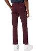 AMAZON ESSENTIALS MENS STRAIGHT-FIT CASUAL STRETCH CHINO PANT - BURGUNDY 28X28 New AMAZON ESSENTIALS MENS STRAIGHT-FIT CASUAL STRETCH CHINO PANT - BURGUNDY 28X28 New