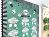 CARSON DELLOSA 36 FT SCALLOPED BLACK BULLETIN BOARD BORDERS - BLACK CARSON DELLOSA 36 FT SCALLOPED BLACK BULLETIN BOARD BORDERS - BLACK