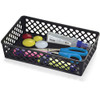 OFFICEMATE OIC ACHIEVA LARGE SUPPLY BASKET, PACK OF 2, RECYCLED - BLACK OFFICEMATE OIC ACHIEVA LARGE SUPPLY BASKET, PACK OF 2, RECYCLED - BLACK