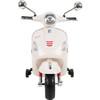 HUFFY VESPA 6-VOLT KIDS BATTERY RIDE-ON - WHITE