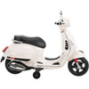 HUFFY VESPA 6-VOLT KIDS BATTERY RIDE-ON - WHITE