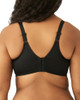 855192 Wacoal Women's Basic Beauty Unlined Underwire Full Coverage Bra, Black New