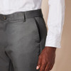 AMAZON ESSENTIALS MEN'S SLIM-FIT FLAT-FRONT DRESS PANT DARK GRAY 28" x 28" New AMAZON ESSENTIALS MEN'S SLIM-FIT FLAT-FRONT DRESS PANT DARK GRAY 28" x 28" New