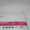 GENERIC WATERPROOF MATTRESS PAD - QUEEN - 60IN X 80IN X 12IN, POLYESTER - WHITE New