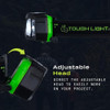 TOUGH LIGHT USB RECHARGEABLE LED HEADLAMP FLASHLIGHT WATERPROOF - GREEN TOUGH LIGHT USB RECHARGEABLE LED HEADLAMP FLASHLIGHT WATERPROOF - GREEN