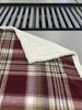 EDDIE BAUER PLAID BLANKET 48" BY 56" - MULTI