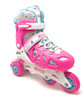 CHICAGO SKATES INLINE TRAINING SKATE COMBO SET SIZE: MEDIUM YOUTH 1-4 - PINK