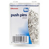 OFFICEMATE PUSHPINS, PLASTIC, CLEA OIC92707 New OFFICEMATE PUSHPINS, PLASTIC, CLEA OIC92707 New