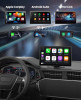 UNBRANDED PORTABLE APPLE CARPLAY 9" SCREEN CAR STEREO WITH 4K DASH CAM/REAR CAM