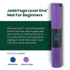 LEVEL ONE JADEYOGA LEVEL ONE YOGA MAT - 4MM - CLASSIC PURPLE LEVEL ONE JADEYOGA LEVEL ONE YOGA MAT - 4MM - CLASSIC PURPLE