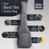 Hola! Music Electric Bass Guitar Case, GT/GTR & Bass, DLX-E-BAG - Gray Hola! Music Electric Bass Guitar Case, GT/GTR & Bass, DLX-E-BAG - Gray