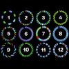 BRIGHTZ SHAPEBRIGHTZ LED BIKE SPOKE LIGHT MOTION 12 PATTERNS - MUTICOLOR BRIGHTZ SHAPEBRIGHTZ LED BIKE SPOKE LIGHT MOTION 12 PATTERNS - MUTICOLOR