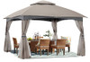 ABCCANOPY 8X8 OUTDOOR GAZEBO GHG-0909 - GRAY