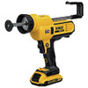 DEWALT 20V MAX* CAULKING ADHESIVE GUN 29-OZ DCE570-YELLOW