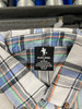 BLACK HORSE MEN'S S/S WOVEN PLAID SHIRT - MENS SMALL - MULTICOLOR WOVEN PLAID New