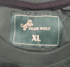 TIGER WOLF CREW SHIRT - SIZE: MEN XL - GREEN TIGER WOLF CREW SHIRT - SIZE: MEN XL - GREEN