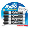 EXPO LOW ODOR DRY ERASE MARKERS BULLET TIP 2068909 - BLACK/WHITE New
