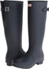 HUNTER FOOTWEAR WOMEN'S ORIGINAL TALL BACK ADJUSTABLE RAIN BOOTS NAVY SIZE 7