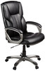 AMAZON BASICS EXECUTIVE HIGH BACK OFFICE DESK CHAIR GF-80293H - BLACK/SILVER