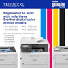 BROTHER GENUINE TN229XXLC CYAN SUPER HIGH YIELD PRINTER TONER CARTRIDGE New BROTHER GENUINE TN229XXLC CYAN SUPER HIGH YIELD PRINTER TONER CARTRIDGE New